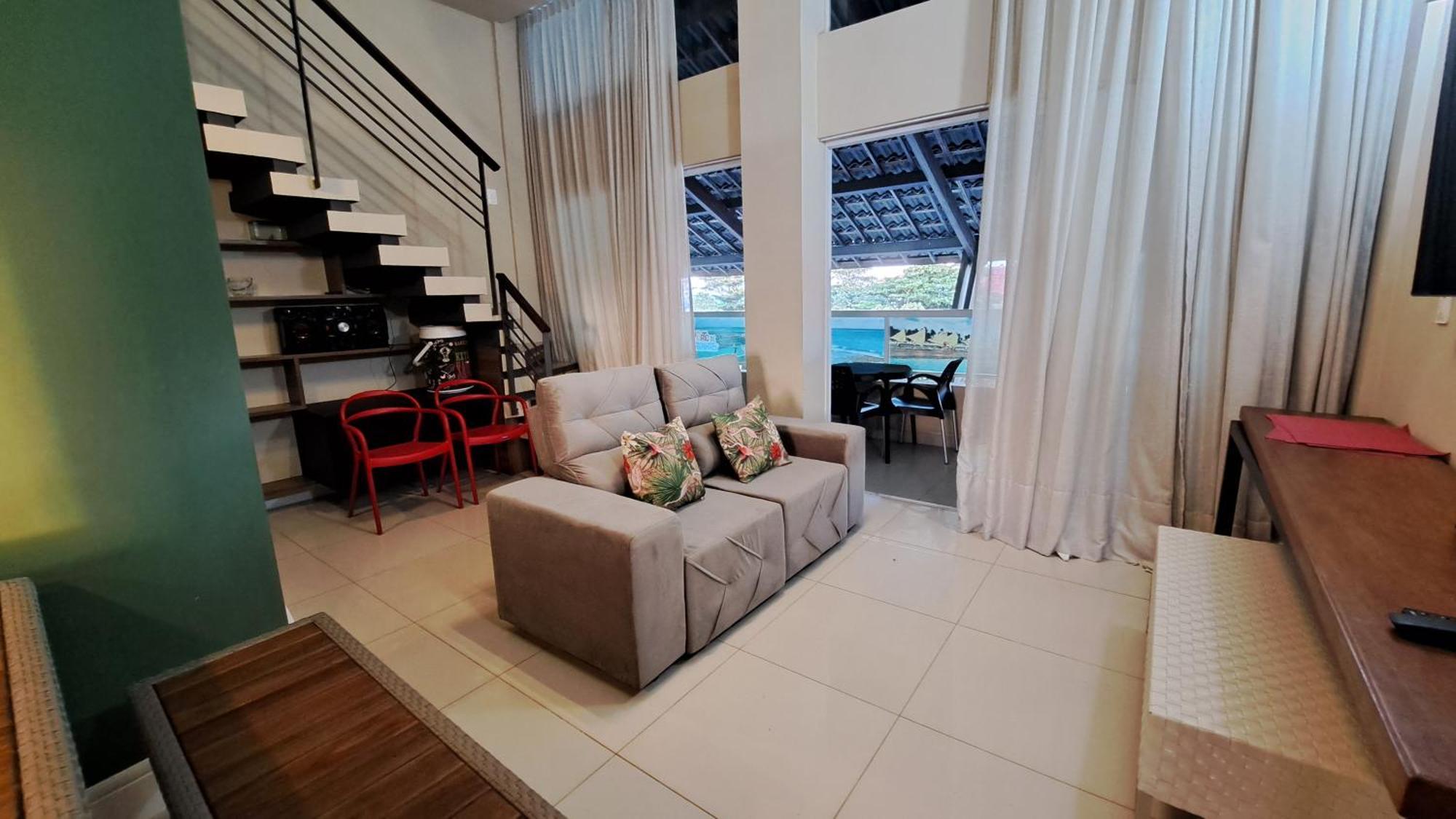 Duplex Porto De Galinhas Leilighet Eksteriør bilde