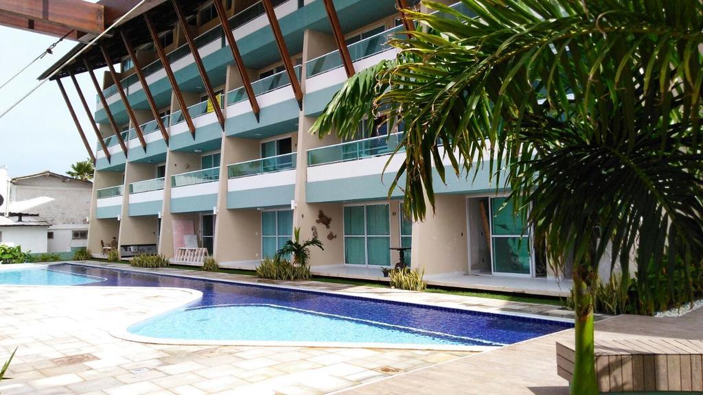 Duplex Porto De Galinhas Leilighet Eksteriør bilde